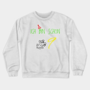 Children's birthday 9 years gift t-shirt Crewneck Sweatshirt
